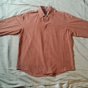 Van Heusen mens large long sleeve shirt